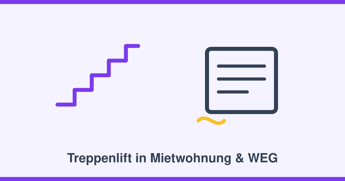 Treppenlift in der Mietwohnung und Eigentumswohnung: Ihre Rechte gegenüber Vermieter und WEG